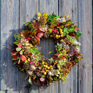 Autumn Foraged Wreath workshop 22.10.23