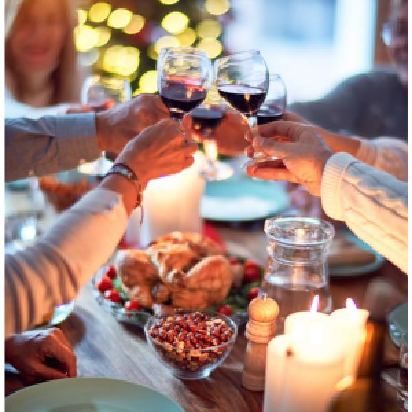 Christmas Party with Dinner and Disco