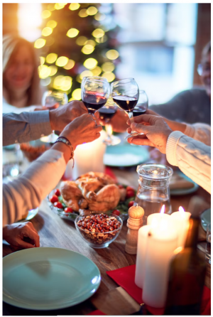 Christmas Party with Dinner and Disco